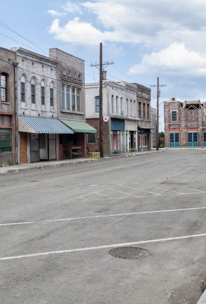 texas town film set