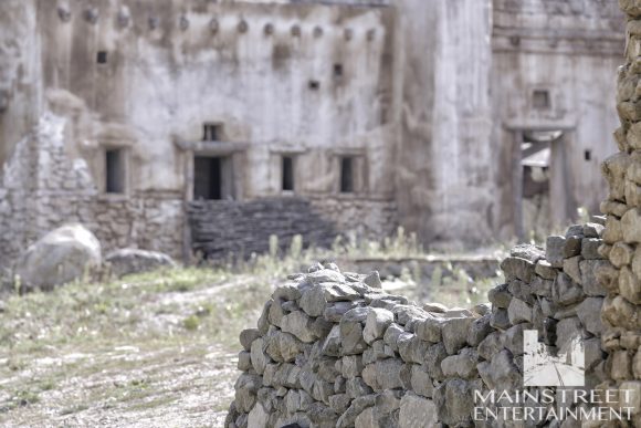 Ancient village movie set